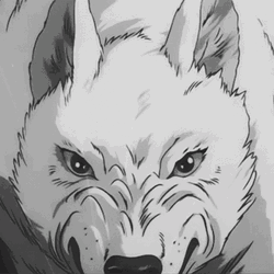 Werewolf Running Princess Mononoke GIF