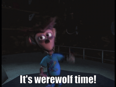 Werewolf Time Cartoon GIF