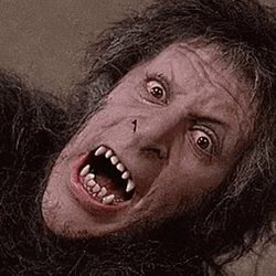 Werewolf Transformation Roar I Want You Halloween  GIF