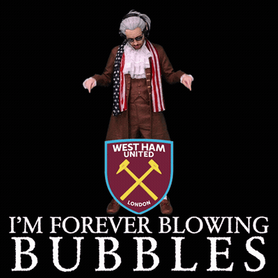 West Ham United Logo With Crossed Hammers GIF