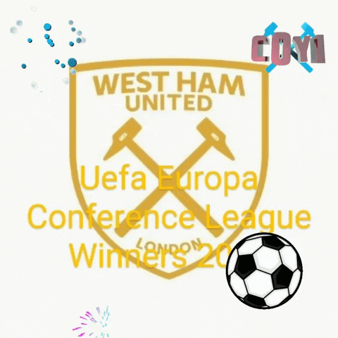 West Ham United UEFA Europa Conference League Poster GIF