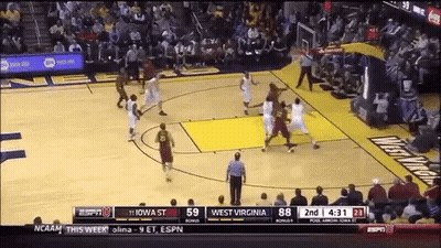 West Virginia Vs Iowa State Basketball GIF
