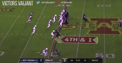 West Virginia Vs Iowa State Football Game GIF