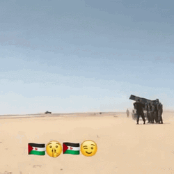 Western Sahara Missile Firing