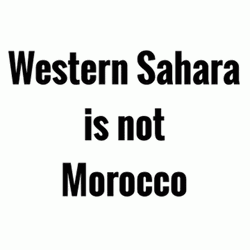 Western Sahara Not Morocco Flashing