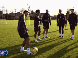 Weston Mckennie Participate In Team Training GIF