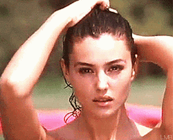 Wet Look Monica Bellucci GIF