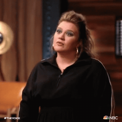 Whaaa Kelly Clarkson GIF