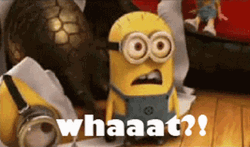 Whaaat Dazed Minion Confused Reaction GIF