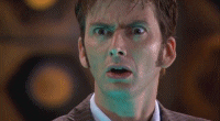 Whaaat Shocked David Tennant GIF