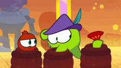 Whack A Mole Om Nom GIF