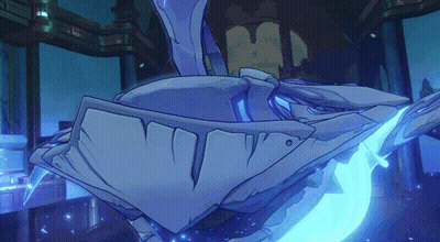 Whale With Blue Flame GIF