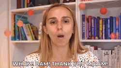 Wham Bam Hannah Thank You GIF