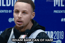Wham Bam Stephen Curry NBA GIF