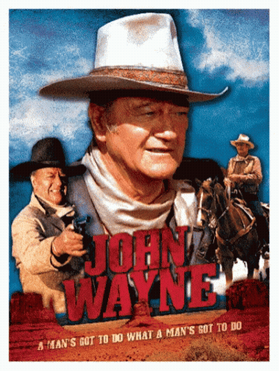 What A Man's Got To Do John Wayne GIF