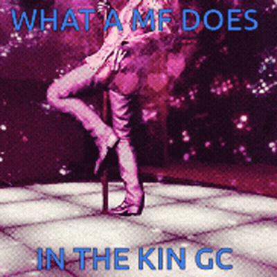 What A Mr Does In The King CC Poster GIF