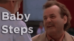 What About Bob Bill Murray Laughing Baby Steps GIF