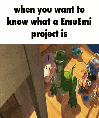What An Emu Emi Project Is Toy Story Dinosaur GIF