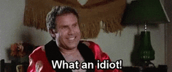What An Idiot Laugh You Are An Idiot Will Ferrell GIF