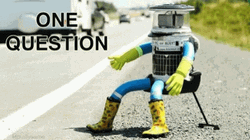 What Are Those HitchBOT Wellington Boots GIF