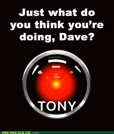 What Are You Doing Dave Tony Meme GIF