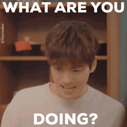 What Are You Doing Kim JungHyun GIF