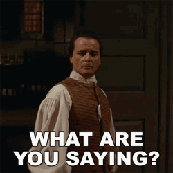 What Are You Saying 1776 GIF