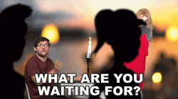 What Are You Waiting For Silhouette GIF