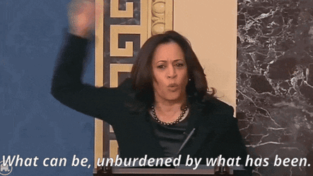 What Can Be Unburdened By What Has Been Kamala Harris GIF