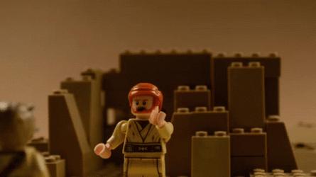 What Can I Say Lego GIF