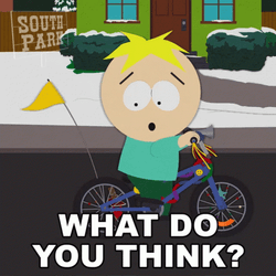 What Do You Think Butters Stotch South Park GIF