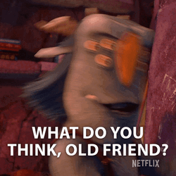 What Do You Think Old Friend Blinky GIF