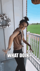 What Doin Tell Me More GIF