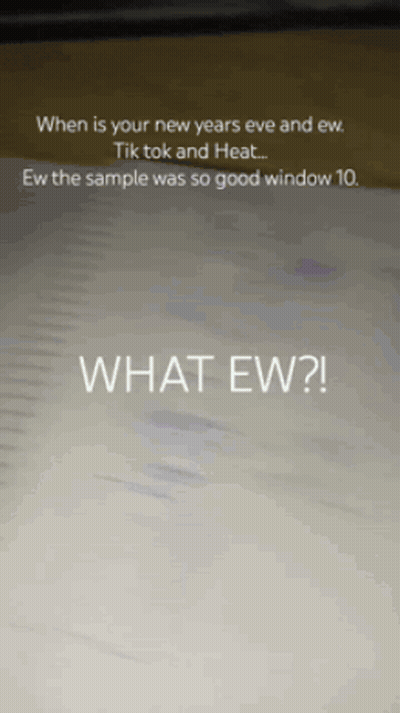 What Ew Text GIF