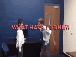 What Have I Done In The School GIF