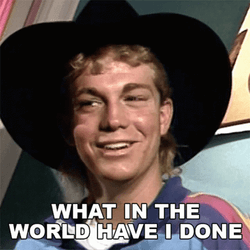 What In The World What Have I Done GIF