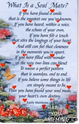 What Is A Soul Mate If You Have Found A Smile That Is The Sweetest One You 'Ve Known .. GIF