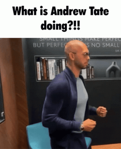 What Is Andrew Tate Doing GIF