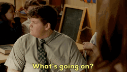 What Is Going On Confused Student GIF