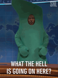 What Is Happening Eddie Murphy Mascot GIF