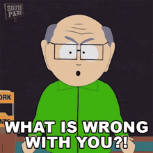 What Is Wrong Mr. Garrison GIF