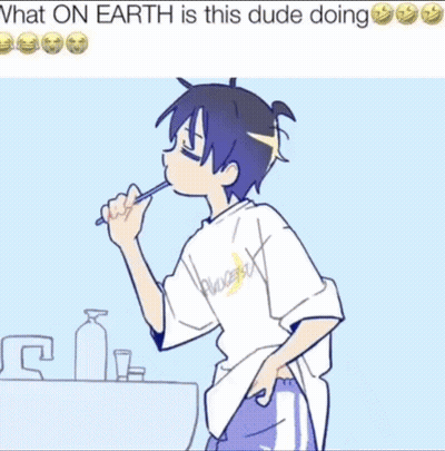What On Earth Is This Dude Doing With A Picture Of A Boy GIF