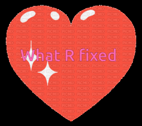 What R Fixed Inside Heart GIF