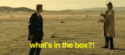 What's In The Box Brad Pitt Seven GIF