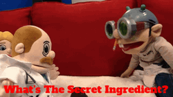 What's The Secret Ingredient Puppets GIF