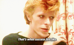 What Success Felt Like David Bowie GIF