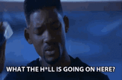 What The Hell Is Going Here Will Smith GIF