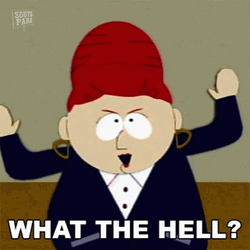 What The Hell Sheila Broflovski South Park GIF