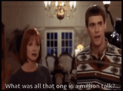 What Was All That One In A Million Talk GIF