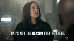 What Was The Reason Anxious Lady Timeless GIF